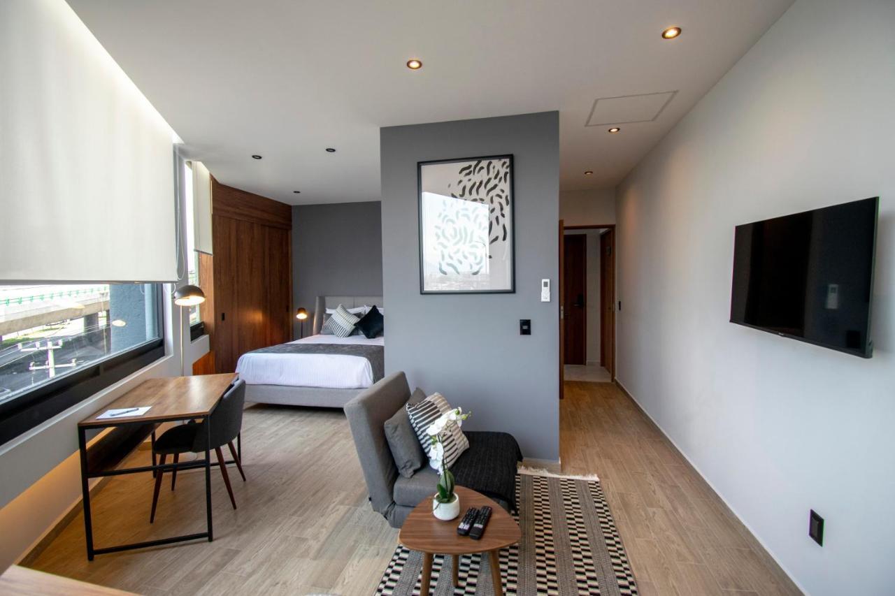 Punto Lofts Periferico Sur Aparthotel Mexico by Eksteriør bilde